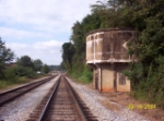 A&WP water tower-North bound view