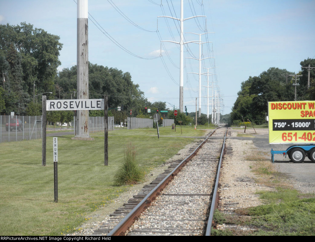 Station Sign "Roseville"