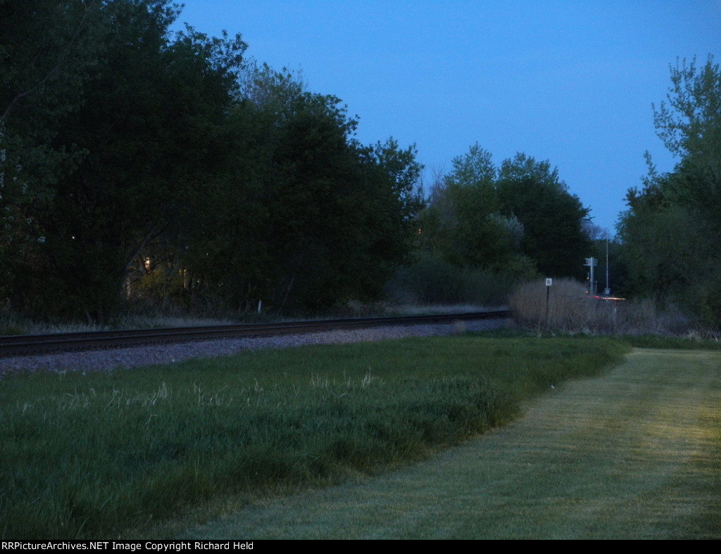The TC&W Main At Dusk