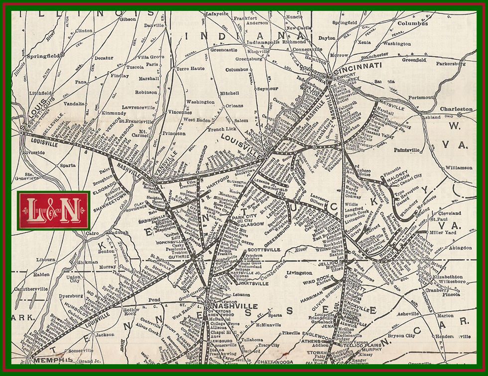 1944 L&N Ohio River Valley Lines