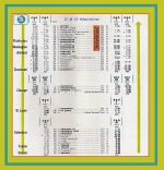 1963 C & O Timetable