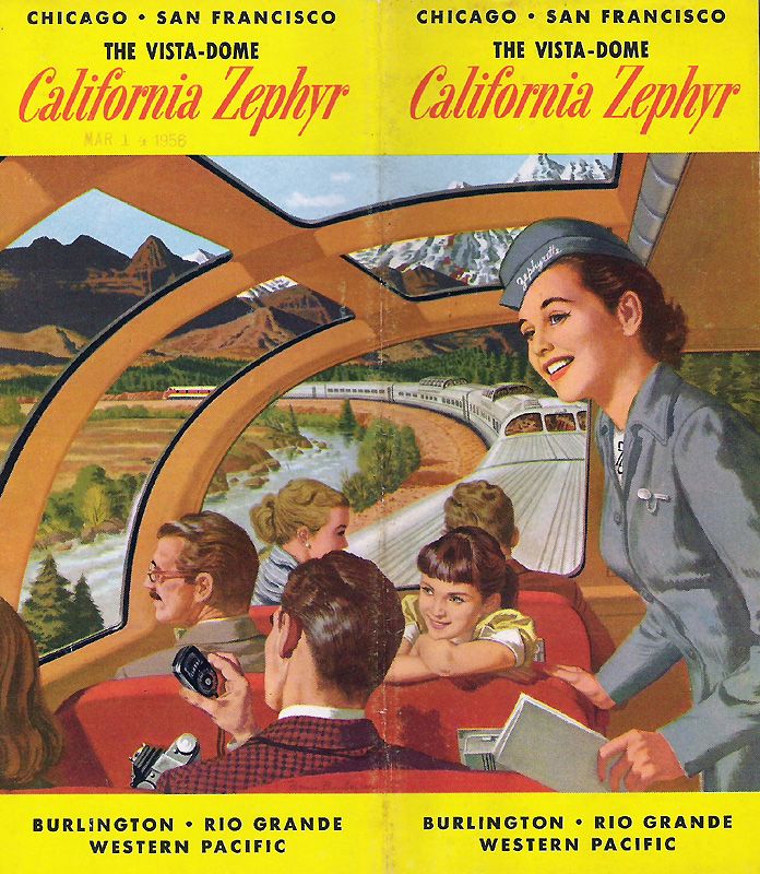 1956 California Zephyr Promo