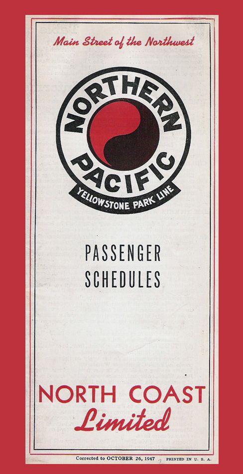 1947 NP Timetable Cover