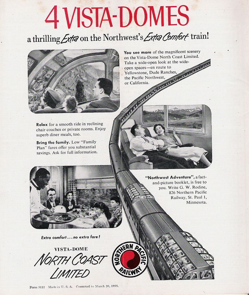 1947 NP 'North Coast Limited' Promo