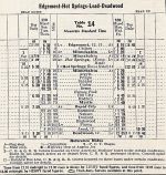 1953 CBQ Deadwood Mixed Train