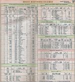 1949 GN Branch Line Timetable