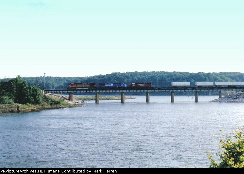 Crossing Mark Twain Lake