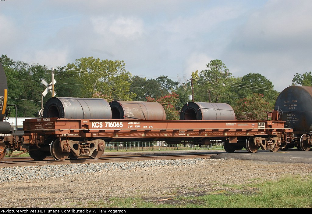 Kansas City Southern Railway (KCS) Coil Steel Car No. 716065