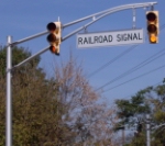 Shrewsbury Ave. Crossing Signal Traffic Light Closeup