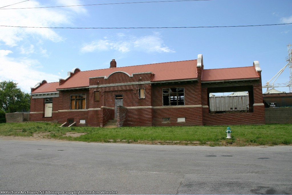 Chicago and Alton Station at Marshal, MO