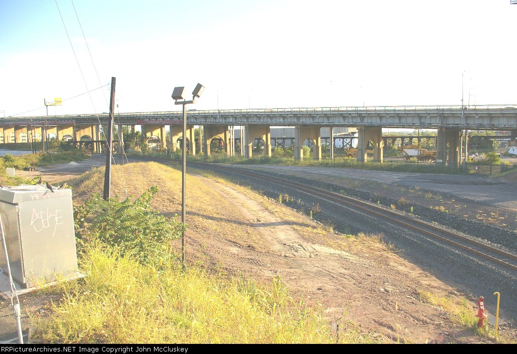 New connector track is turning north