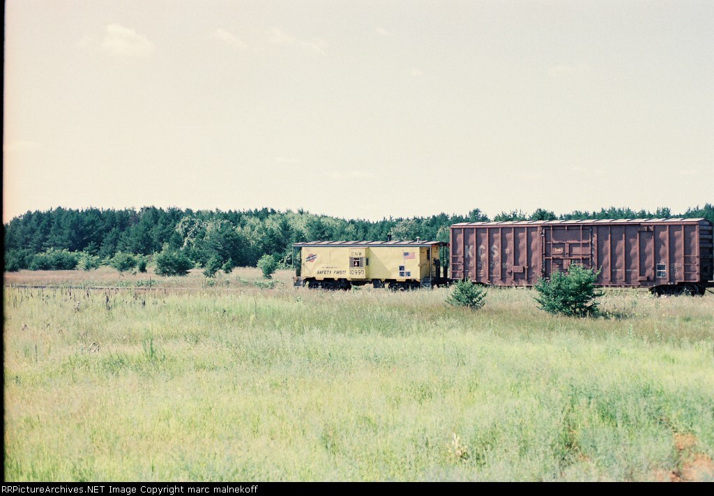 caboose on the local the wisconsin rapids