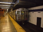 Departing C train. with R32 3488