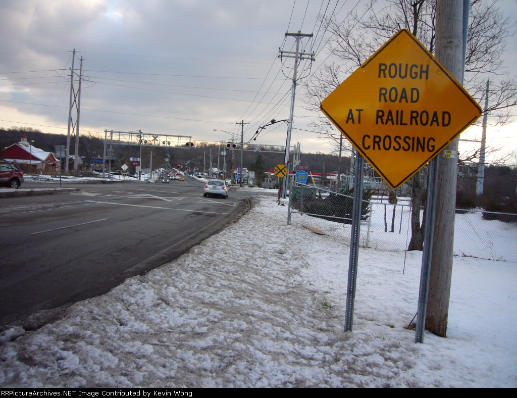 NS Suffern Branch crossing Airmont Road