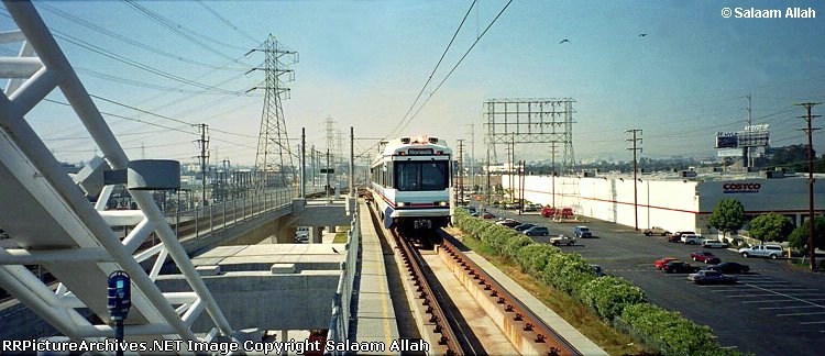  LACMTA Green Line light rail transit system Los Angeles County Ca