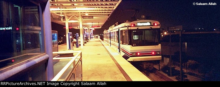 LACMTA Green Line light rail transit system Los Angeles County Ca