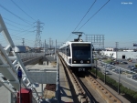 LACMTA Green Line light rail transit system Los Angeles County Ca 