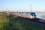 Amtrak NB Crescent on NS tracks