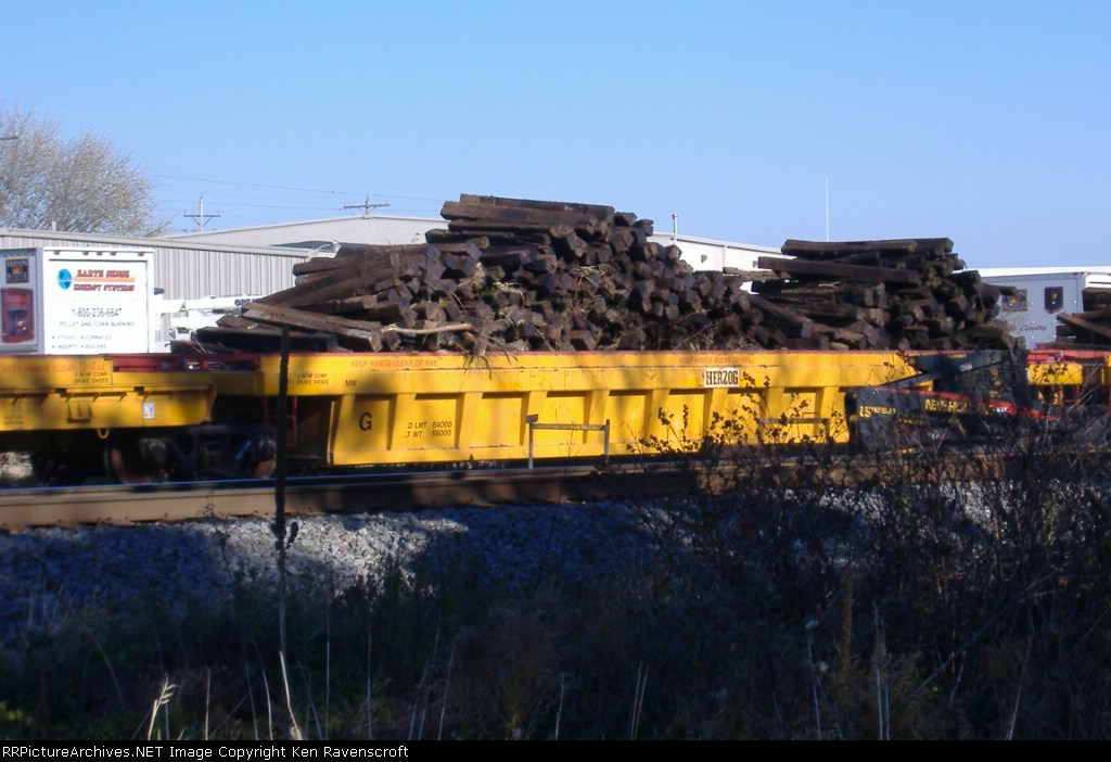 One of the tie cars "G"