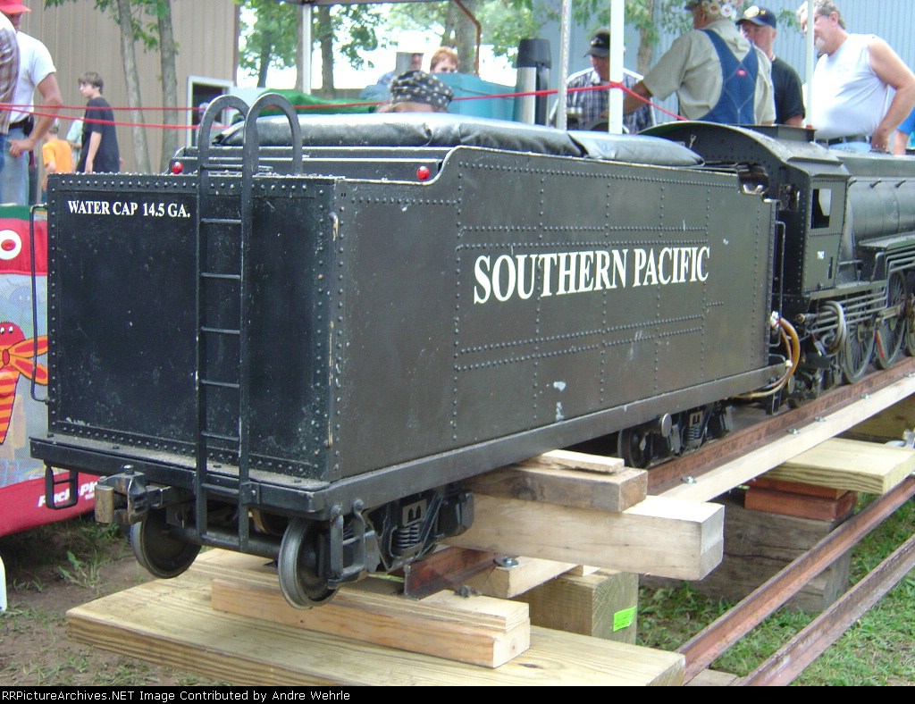 7.5" gauge SP 7982 tender view