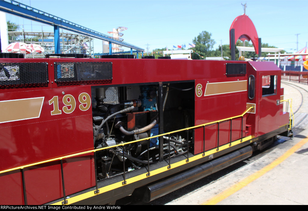 Whiskey River RR 1996's diesel-hydraulic power plant