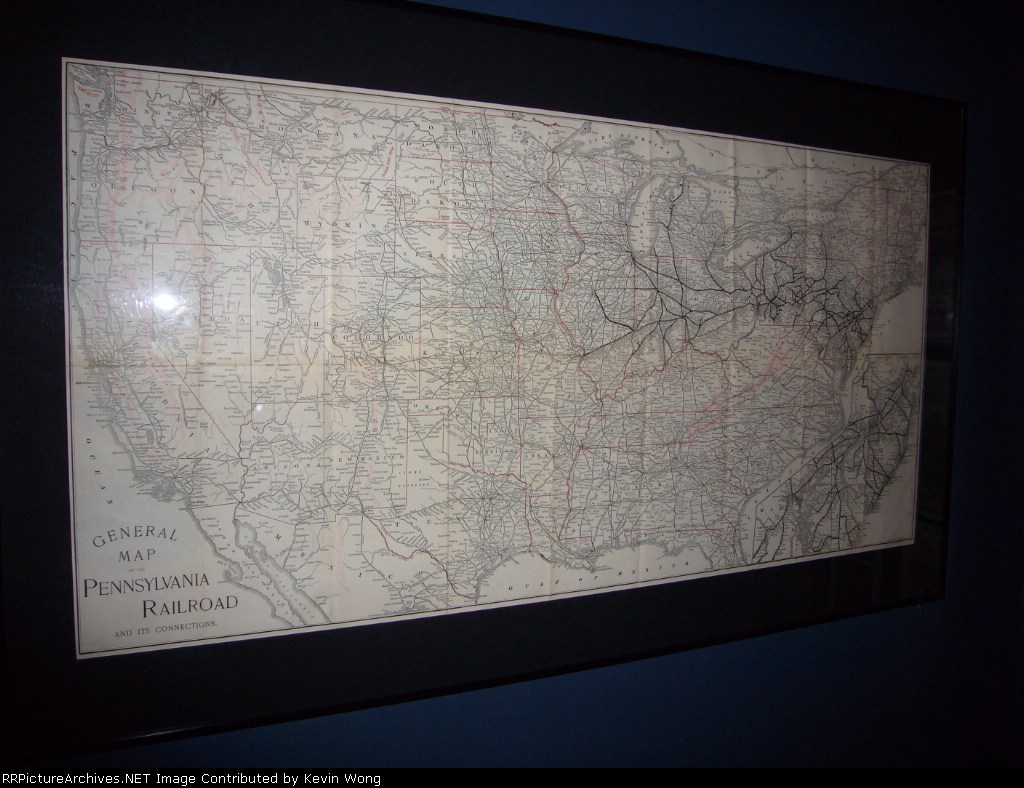 PRR map, early 1900s