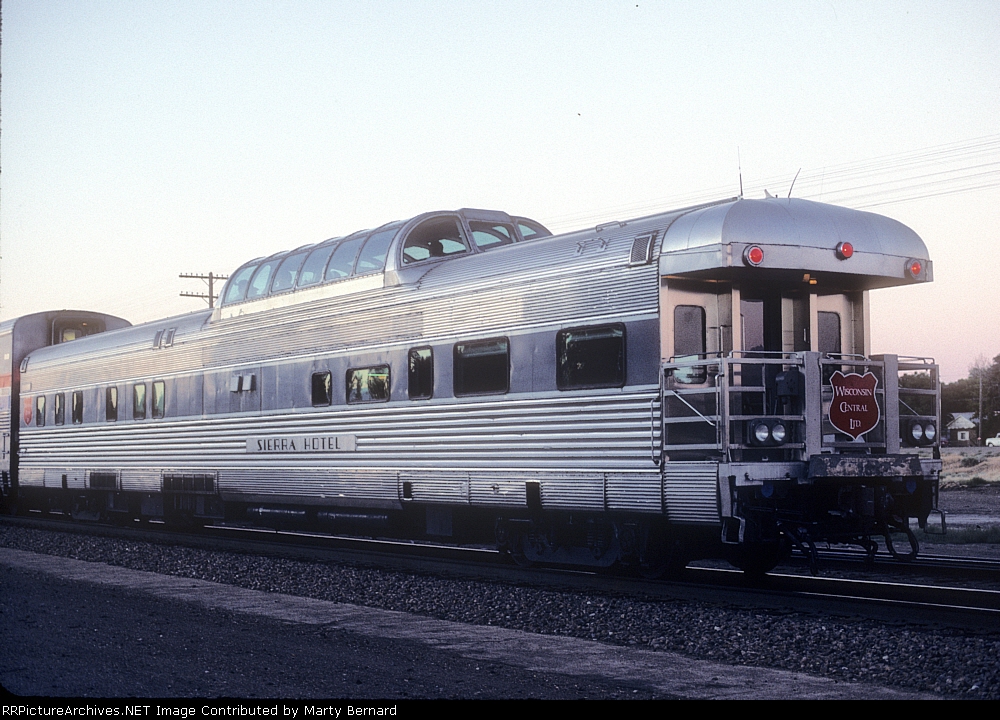 Wisconsin Central's Sierra Hotel on the California Zephyr