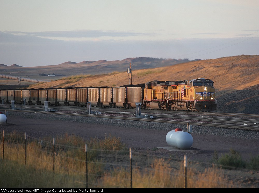 UP With Coal at Sunset