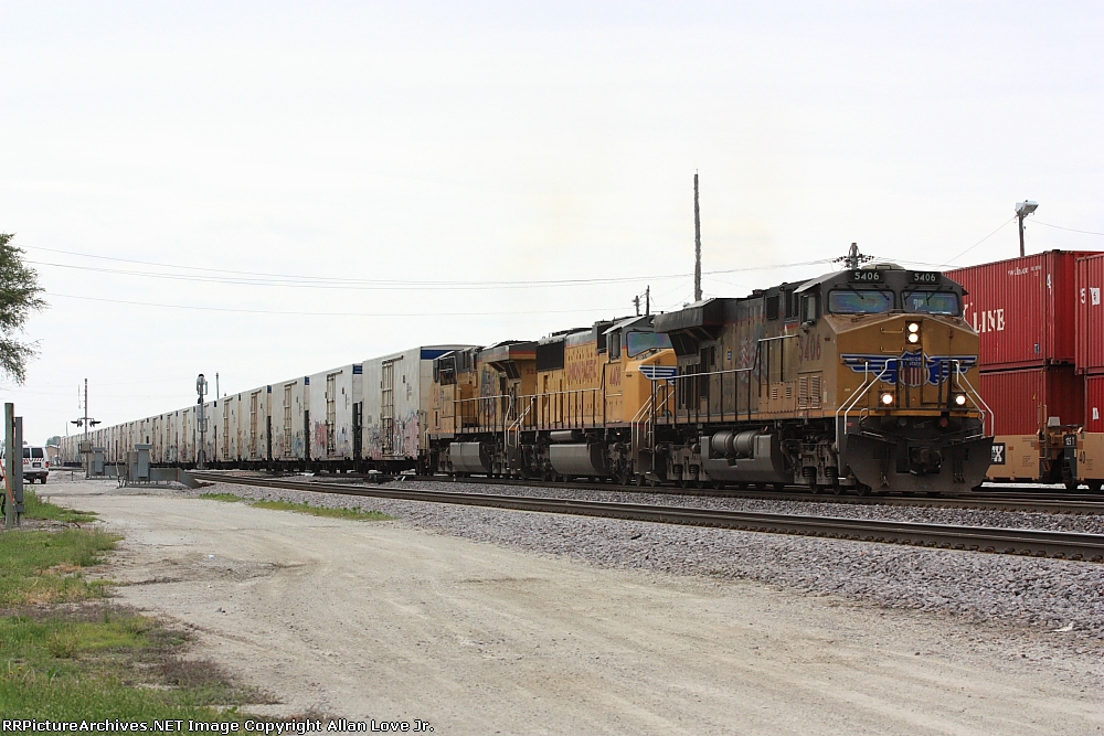 UP 5406 east