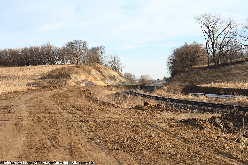 Blair Sub Double Track work