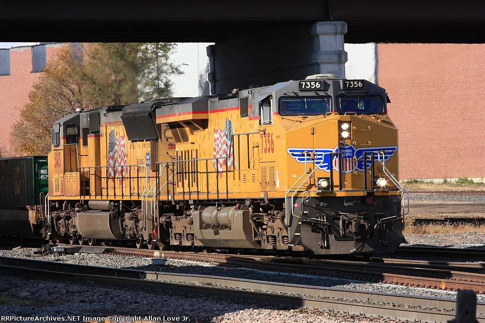 UP 7356 east