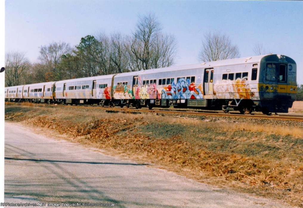 Budd M-1 Cars Going out to Scrap