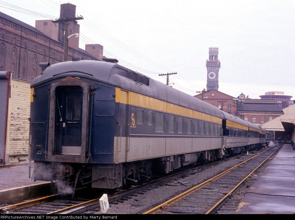 C&O #7 in Camden Station