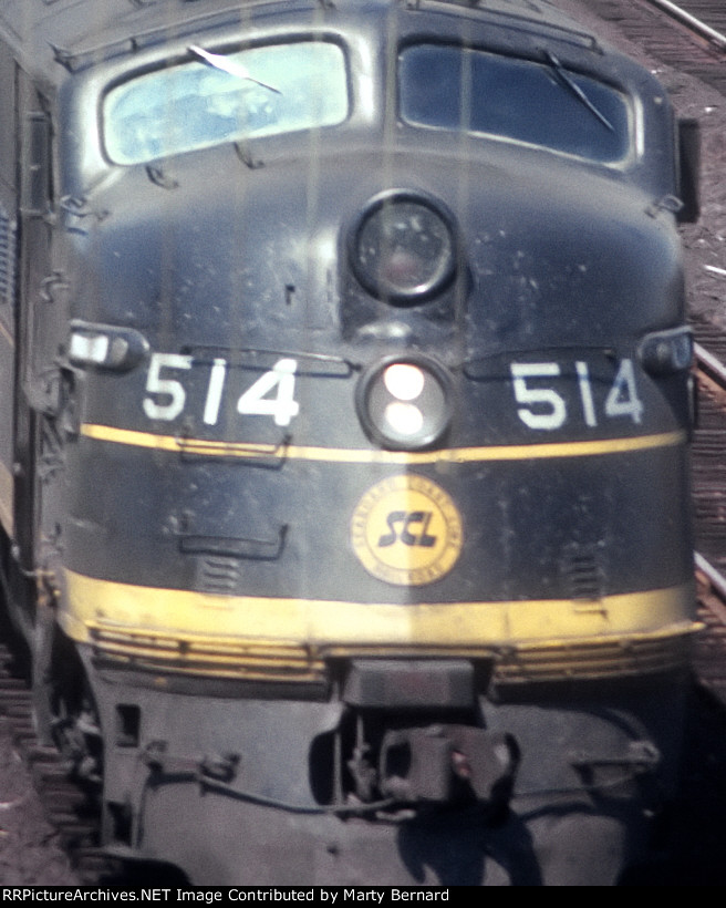 Seaboard Coart Line 514 at Broad Street Station