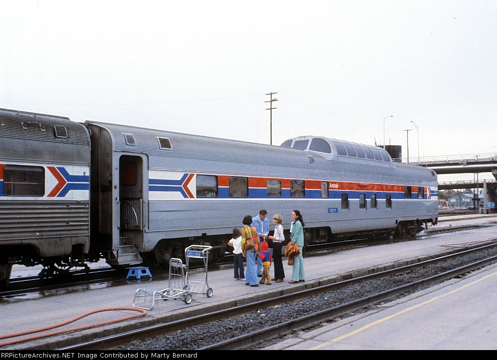 AMTK Dome Car (ex-SP&S 306) on Train 4