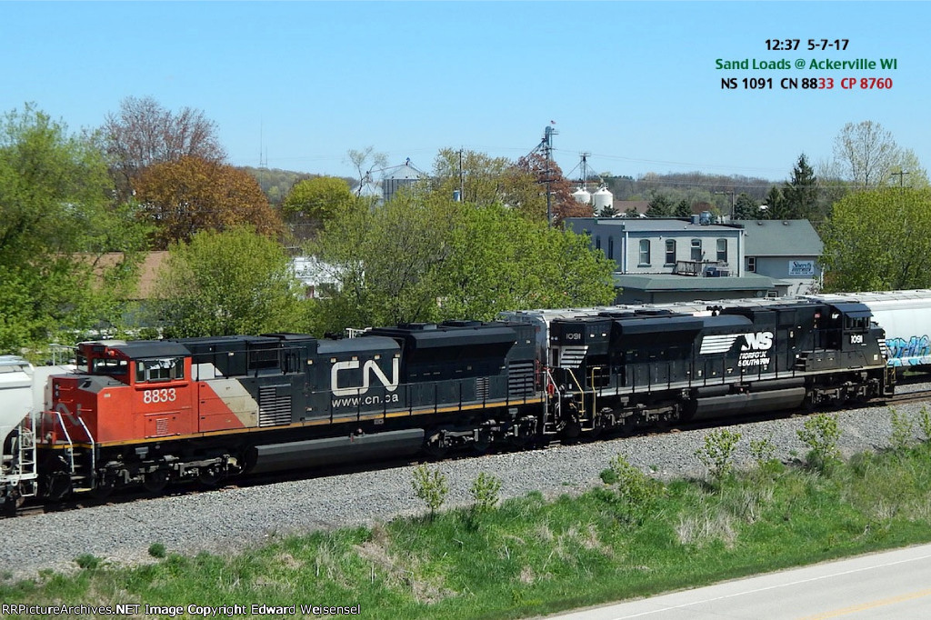 Stallion leads CN sand loads