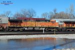 Eastbound stacker with BNSF power