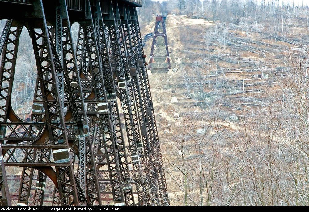 Looking west to east you have a graphic view of the ferocity of even a small tornado.