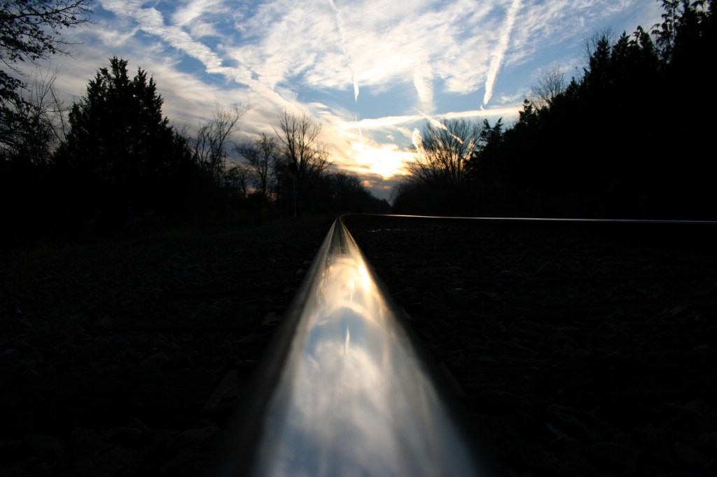 Looking Down The Rail