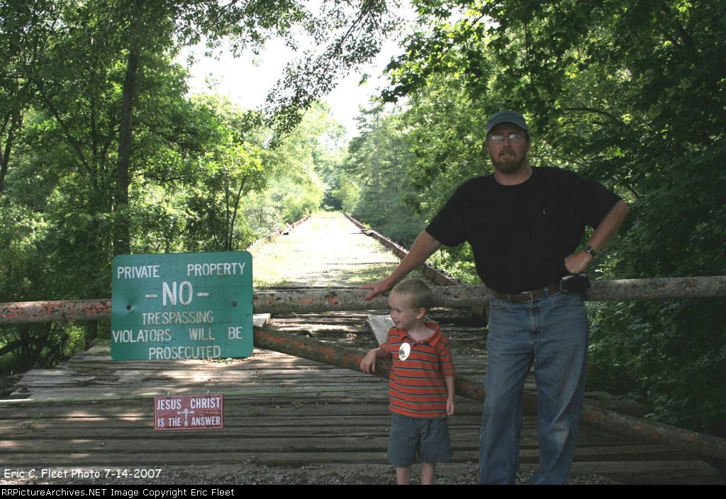 Former NC&STL main line