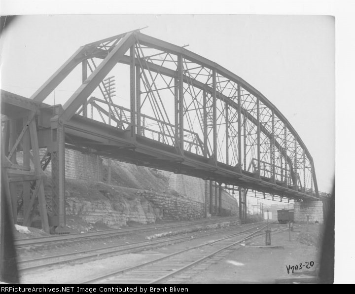 Kansas City Southern Bridge at Gooseneck in Kansas City (date unknown)