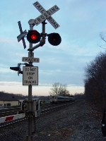 Eastbound rush at Hollywood Ave.