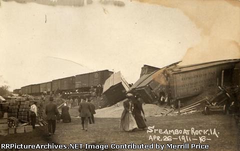 Iowa Central RR Wreck 