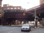 High Line over 10 Avenue at 17 Street