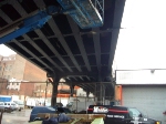 Under the High Line on 19 Street