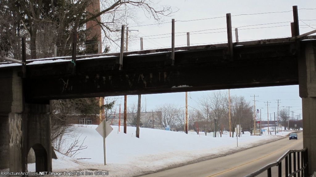 Old Milwaukee Road bridge now in use by Wisconsin & Southern RR
