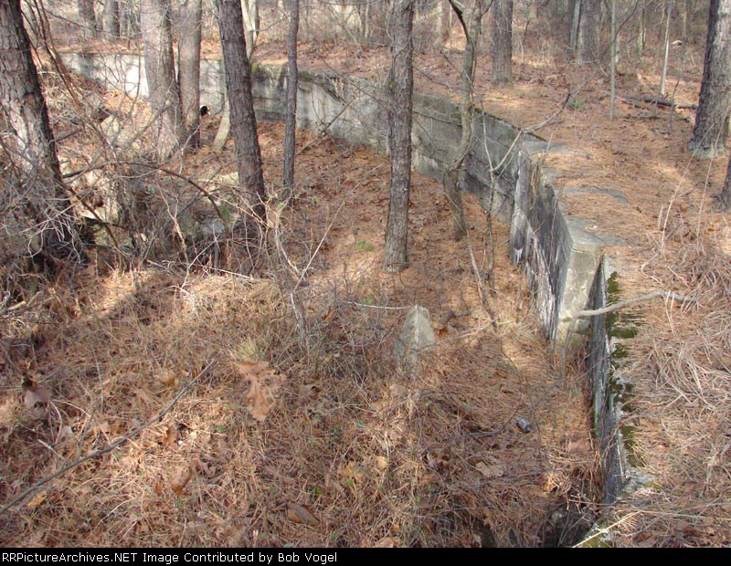 Tuckerton RR turntable pit