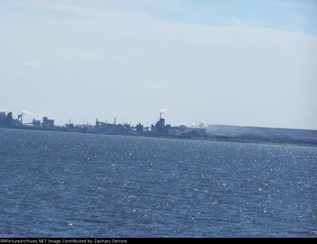 Tanks lined up at PCS Phosphates