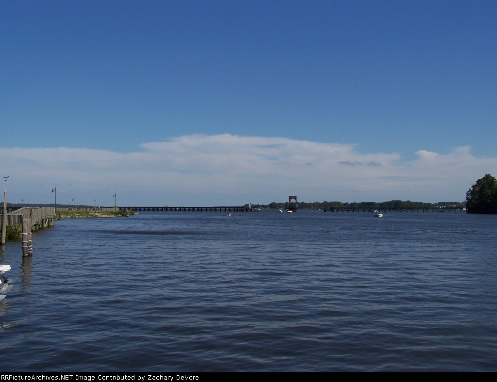 Mile Long Bridgg Across the Pamlico River
