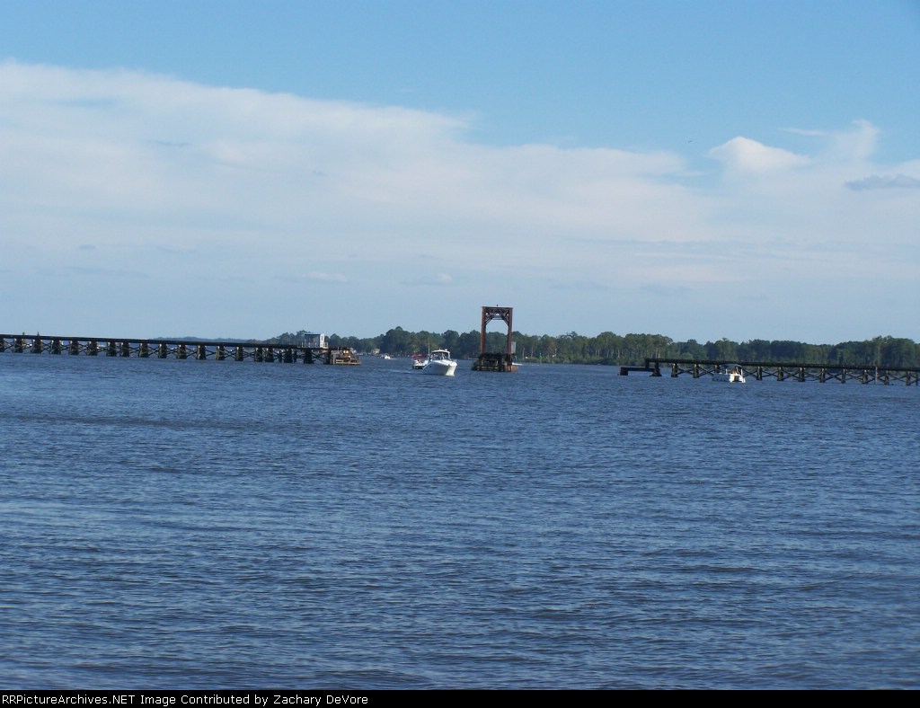 Original Norfolk Southern Bridge Across the Pamlico River